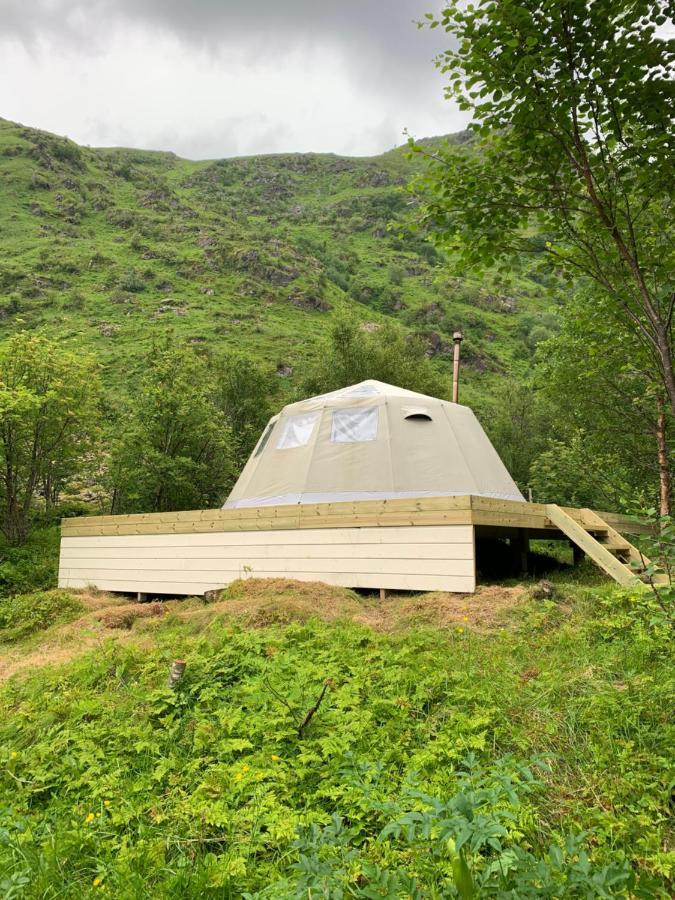 Hotel Glamping Lofoten Kongsjorda Exterior foto