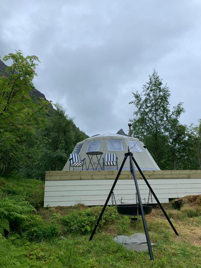 Hotel Glamping Lofoten Kongsjorda Exterior foto